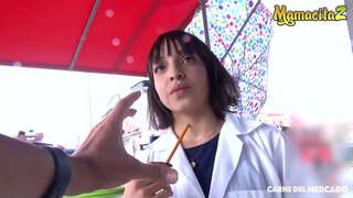 CARNE DEL MERCADO - #నాడు రామోస్ - వేడి Colombiana Blows And Fucks తీవ్రమైన ఒక వ్యక్తి తో ఆమె కేవలం కలుసుకున్నారు.